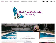 Tablet Screenshot of justforrealgirls.com